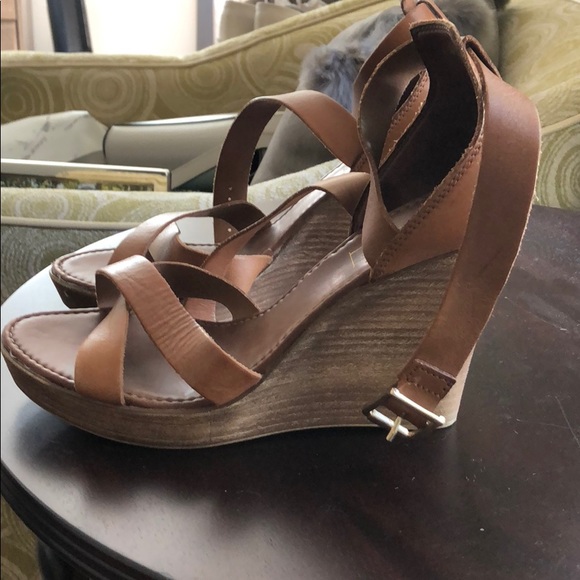 Brown Topshop wedges! - Picture 2 of 3